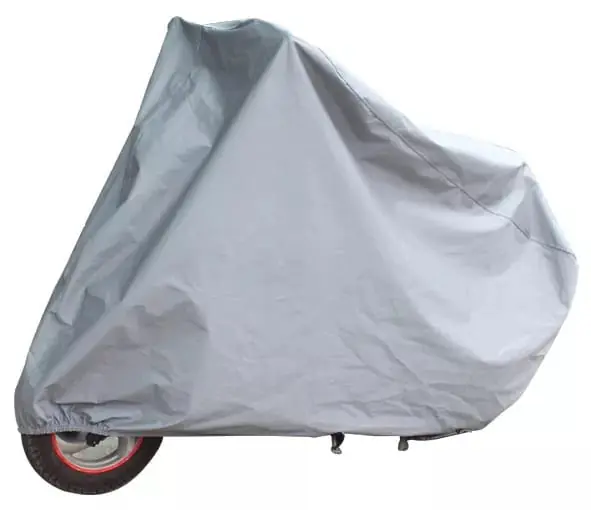 FUNDA PROTECTORA CUBRE MOTO IMPERMEABLE 230 x 130CM GRIS