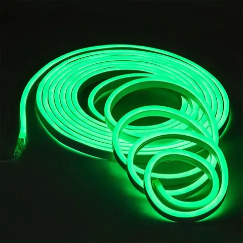 ROLLO LUZ NEON LED 5M 220V VERDE