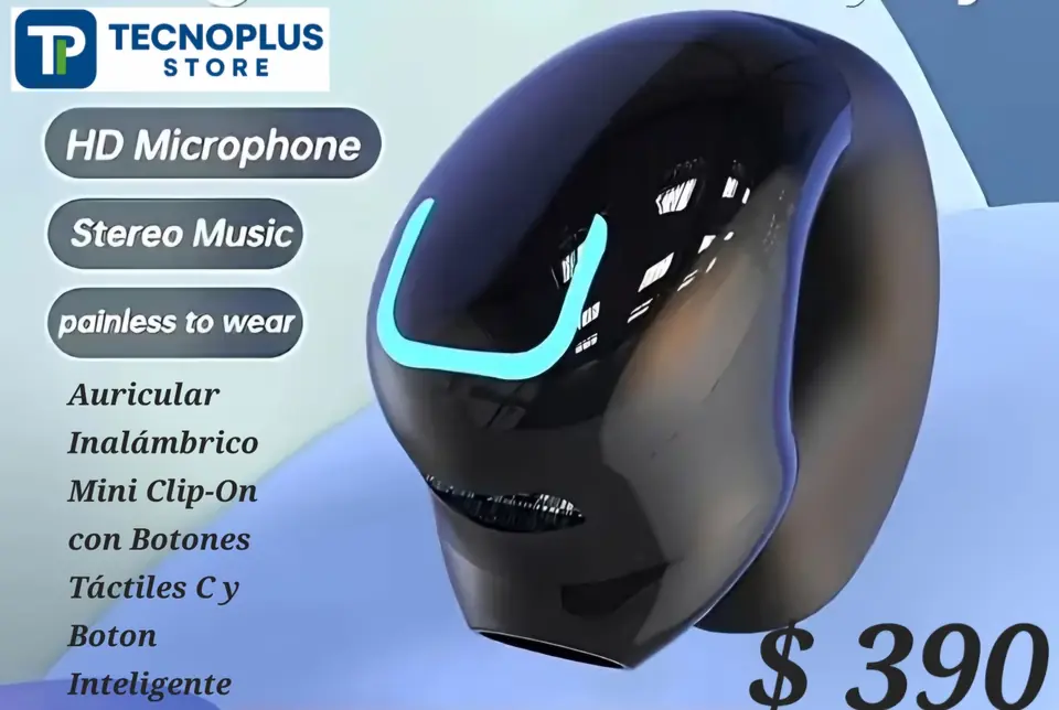 Auricular Inalámbrico Mini Clip-On