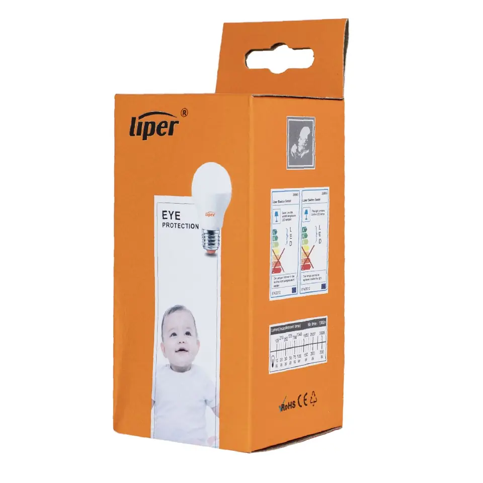 LAMPARA LIPER LED 12W E27 LUZ FRIA