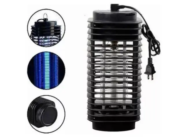 Lampara led eléctrica mata mosquitos Vigore