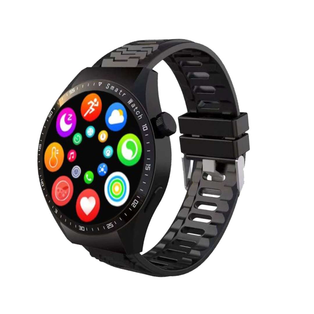 RELOJ PULSERA SMARTWATCH DEPORTIVO NEGRO