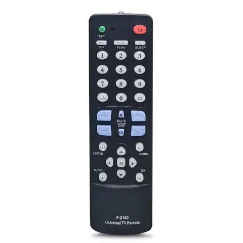 CONTROL REMOTO TV UNIVERSAL F-2100 NEGRO