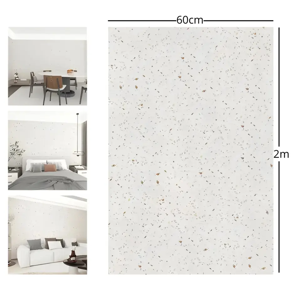 Vinilo Decoración Mesada Pared 60 Cm X 2m - TERRAZO