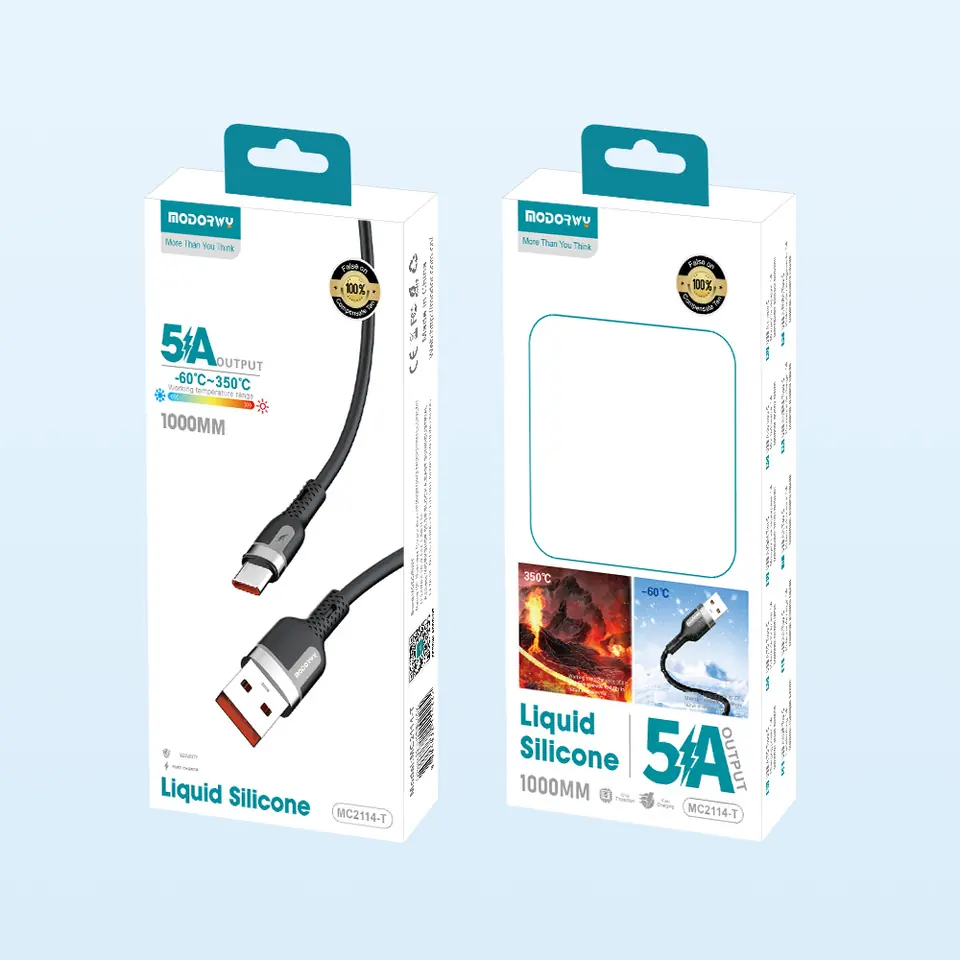 CABLE DE DATOS TIPO C 5A IGNIFUGO MODORWY MC2114T