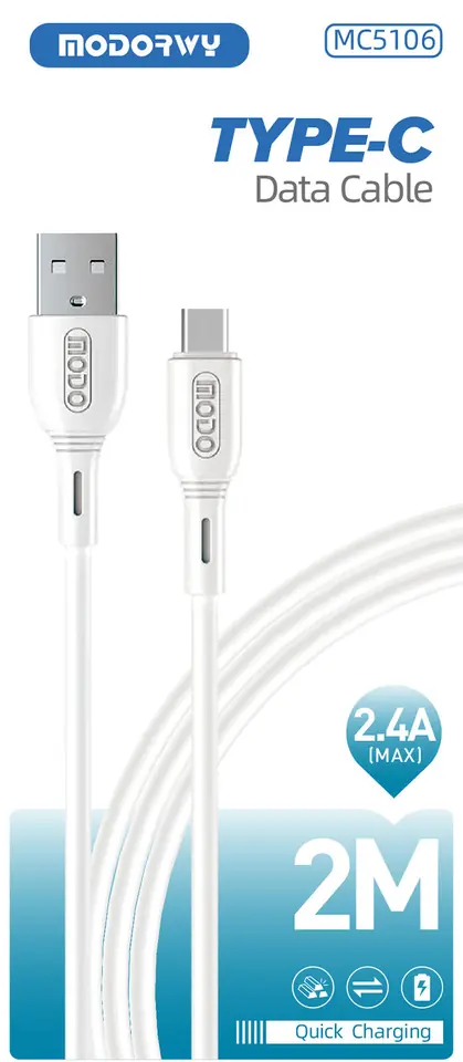 CABLE DE DATOS TIPO C USB - MODORWY MC5106