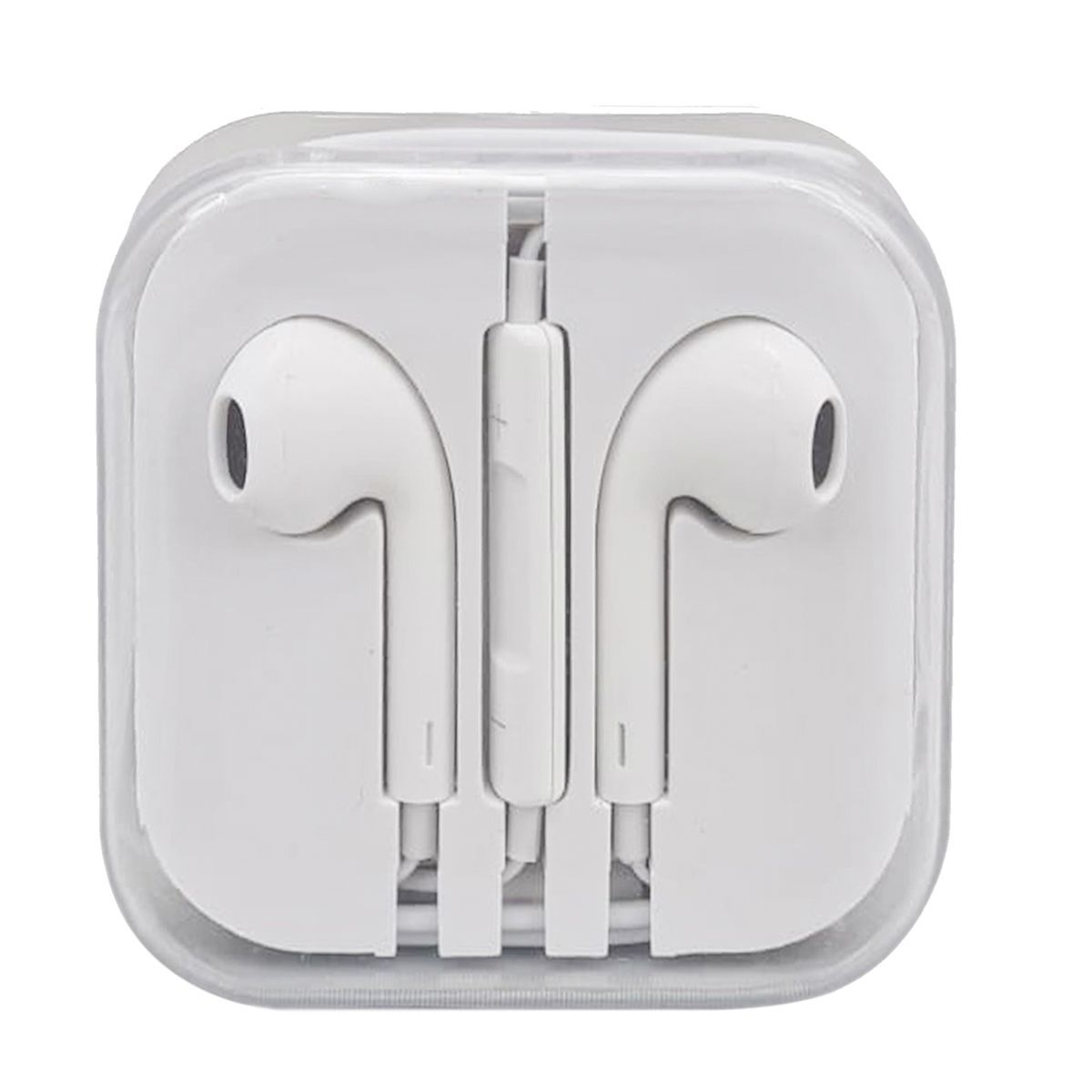AURICULAR MANOS LIBRES CAJA ACRILICO BLANCOS