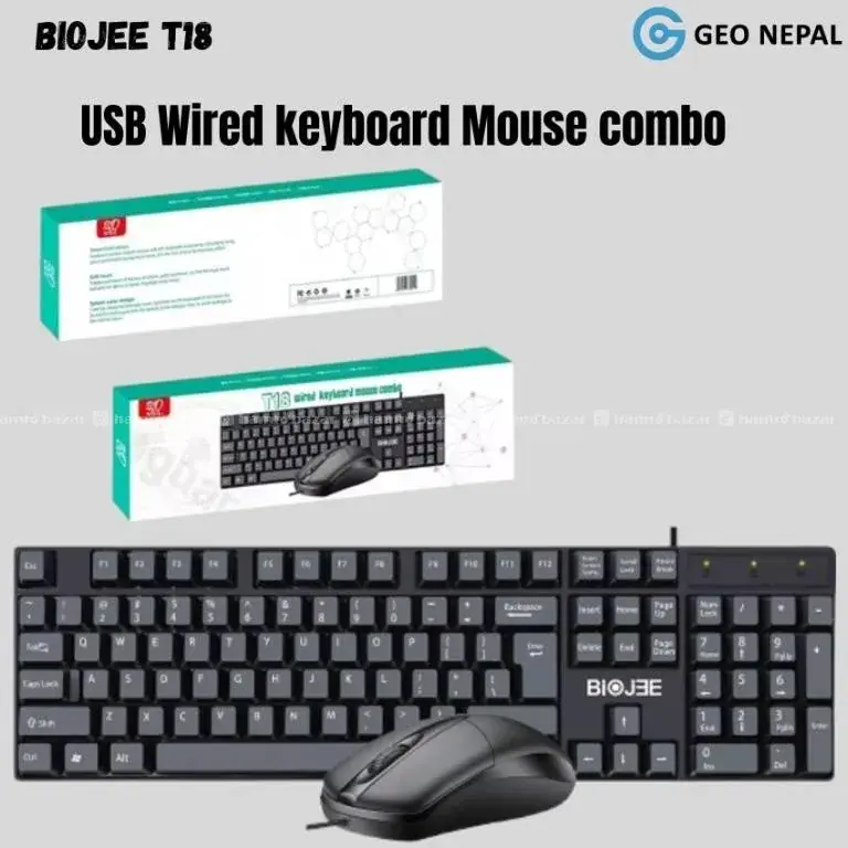 TECLADO Y MOUSE COMBO T18