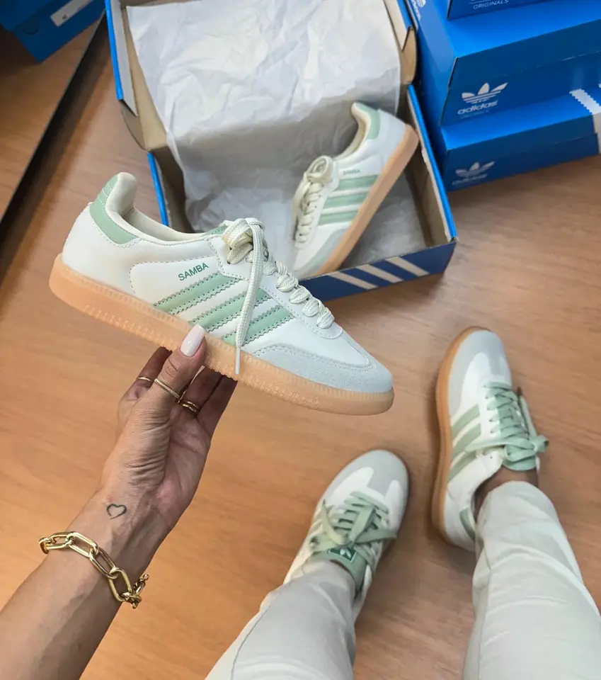 Samba OG - Light Green