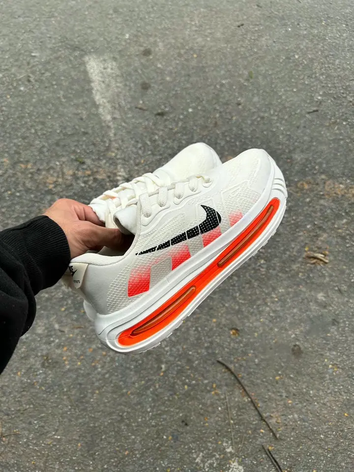 Nike Run Vomero - Orange&White