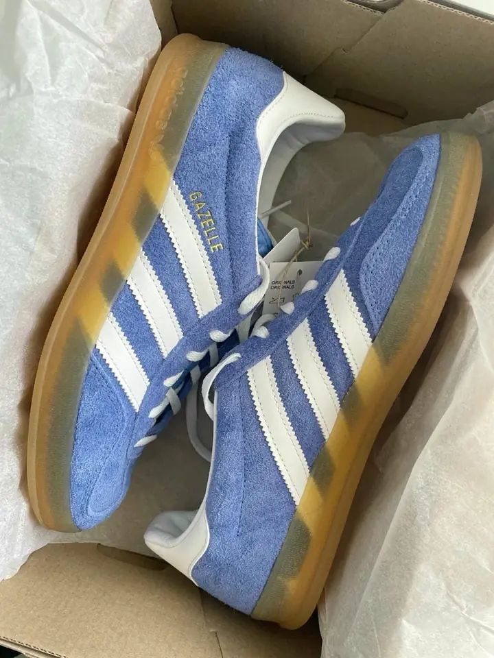 Adidas Gazelle Indoor - Celeste