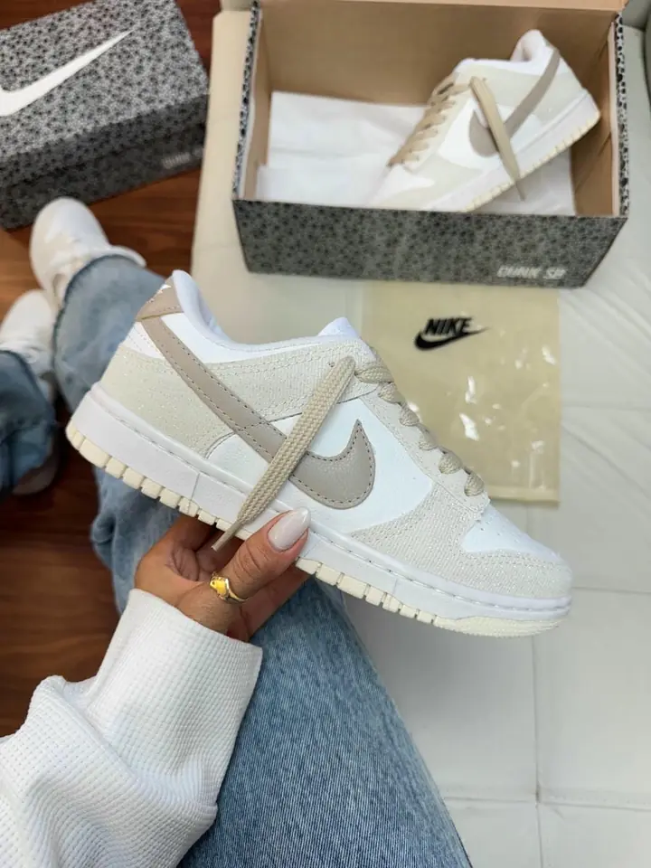 Dunk Low Luxo - White & Beige