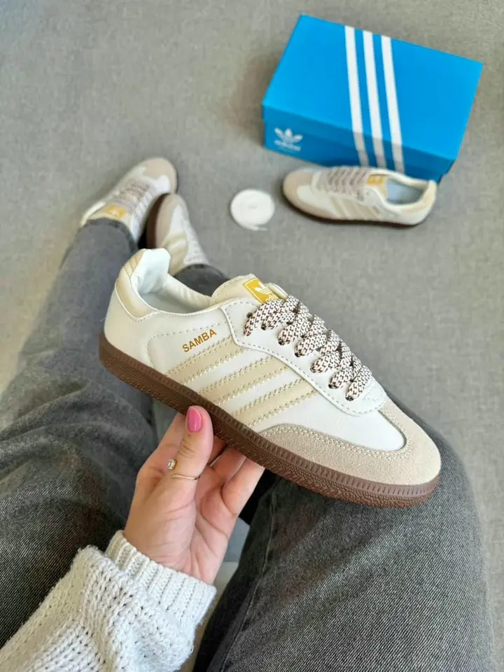 Adidas Samba OG - White Pistache