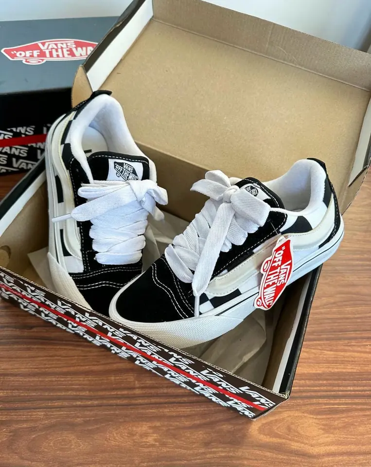 Vans Knu Skool - Retro Grid