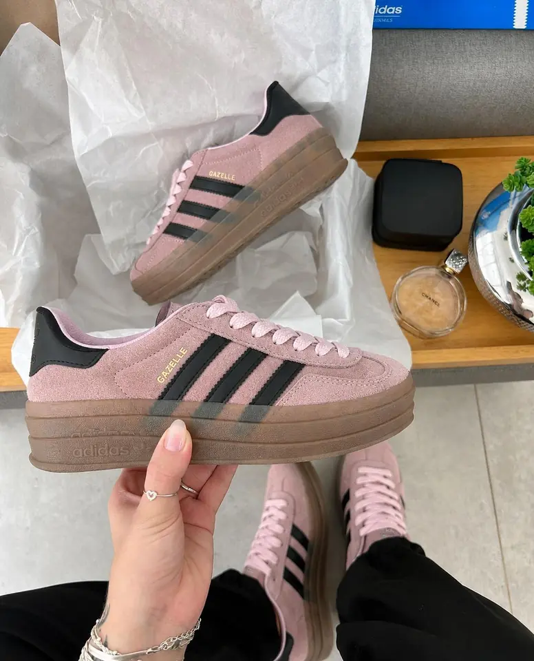 Adidas Gazelle - Plataforma Rosa
