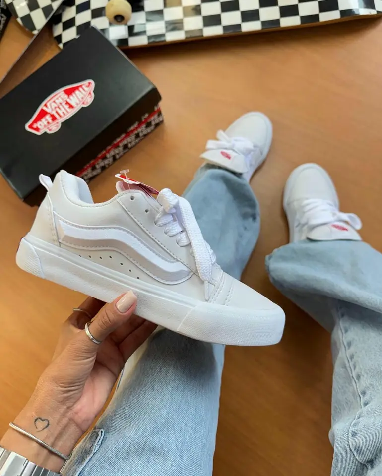Vans Knu Skool - All White