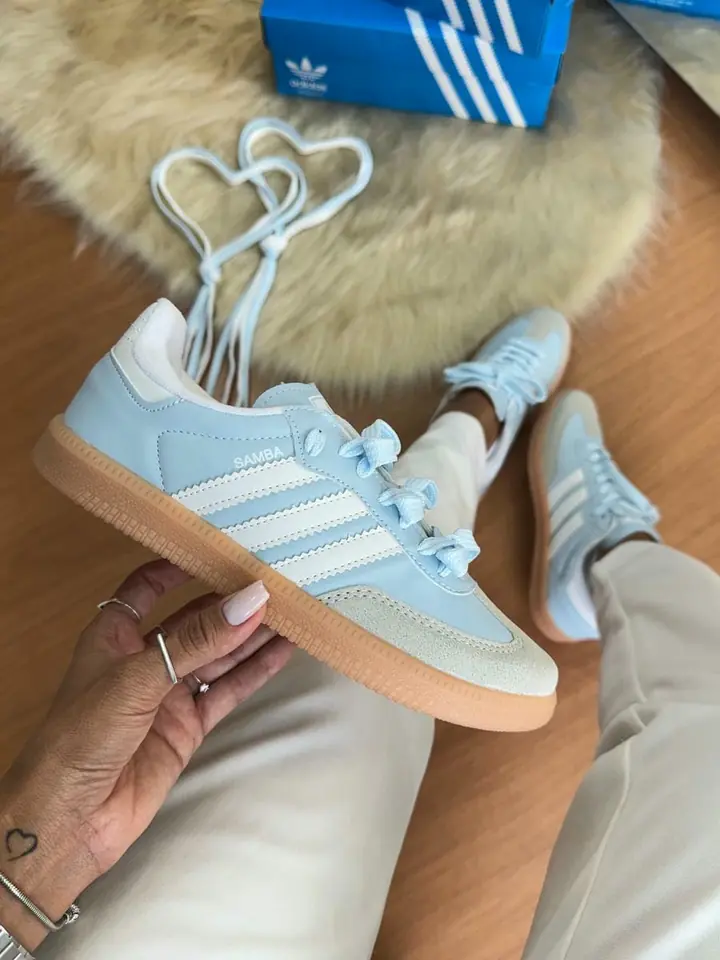 Samba OG - Skyblue & Grey