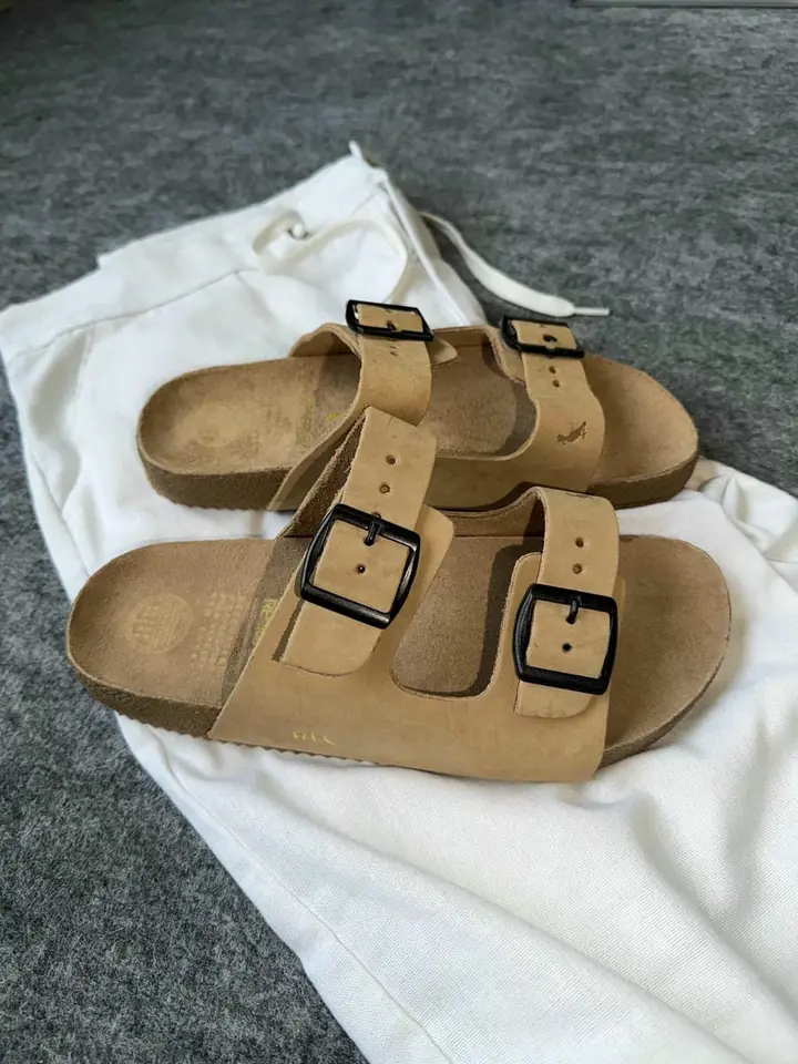 Sandalias Beige