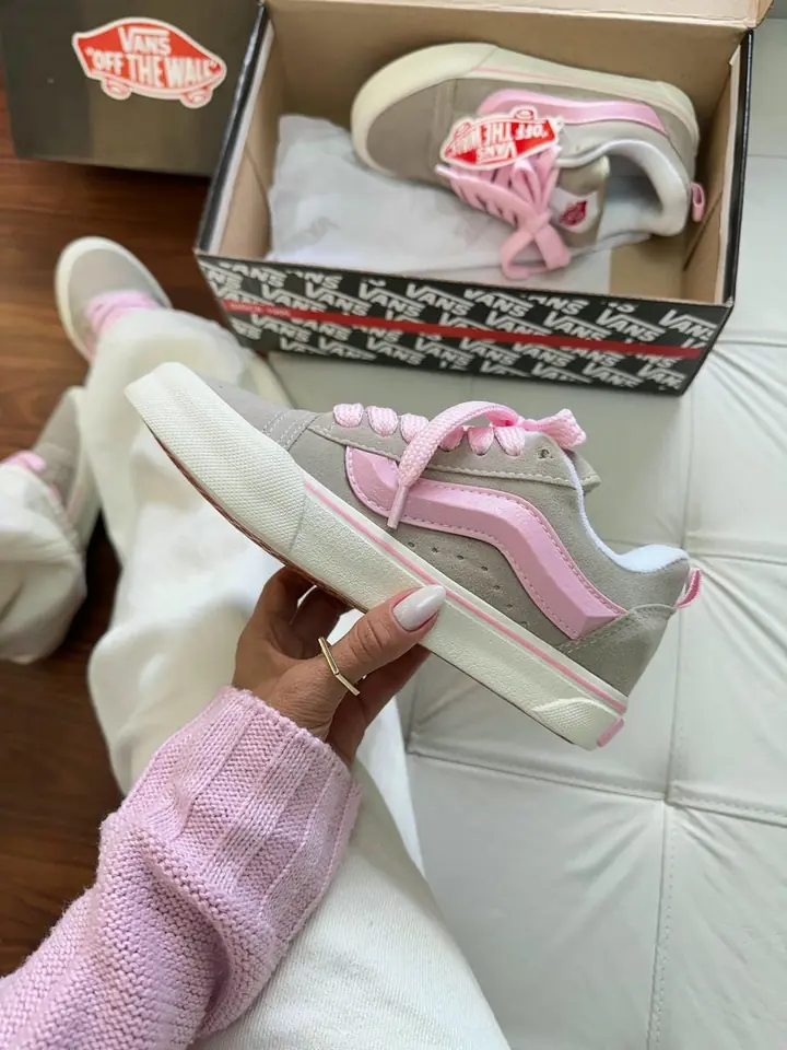 Vans Knu Skool - Grey Bloom