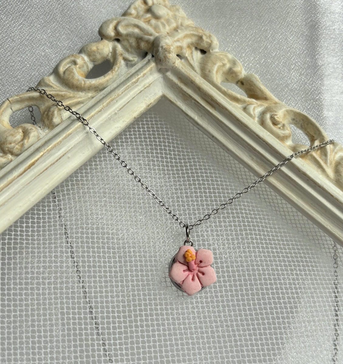 Hibiscos · Rosados Collar