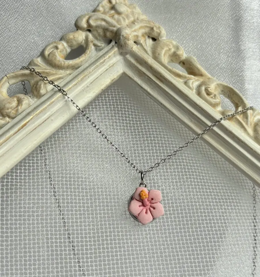 Hibiscos · Rosados Collar