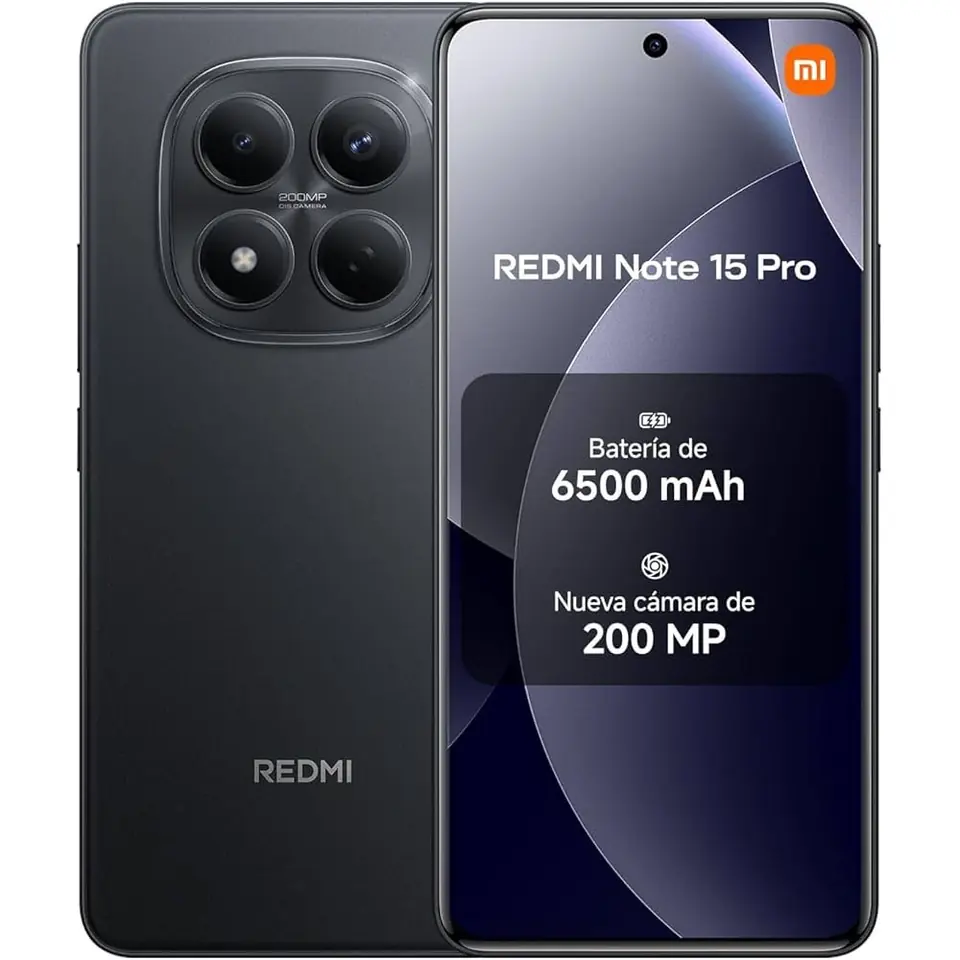 Xiaomi Redmi Note 15 Pro 12GB 512GB Negro