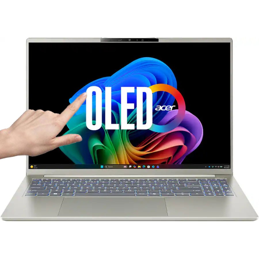 Notebook Acer Core Ultra 7 4.7Ghz, 32GB, 1TB SSD, 16" OLED Touch, Win 11