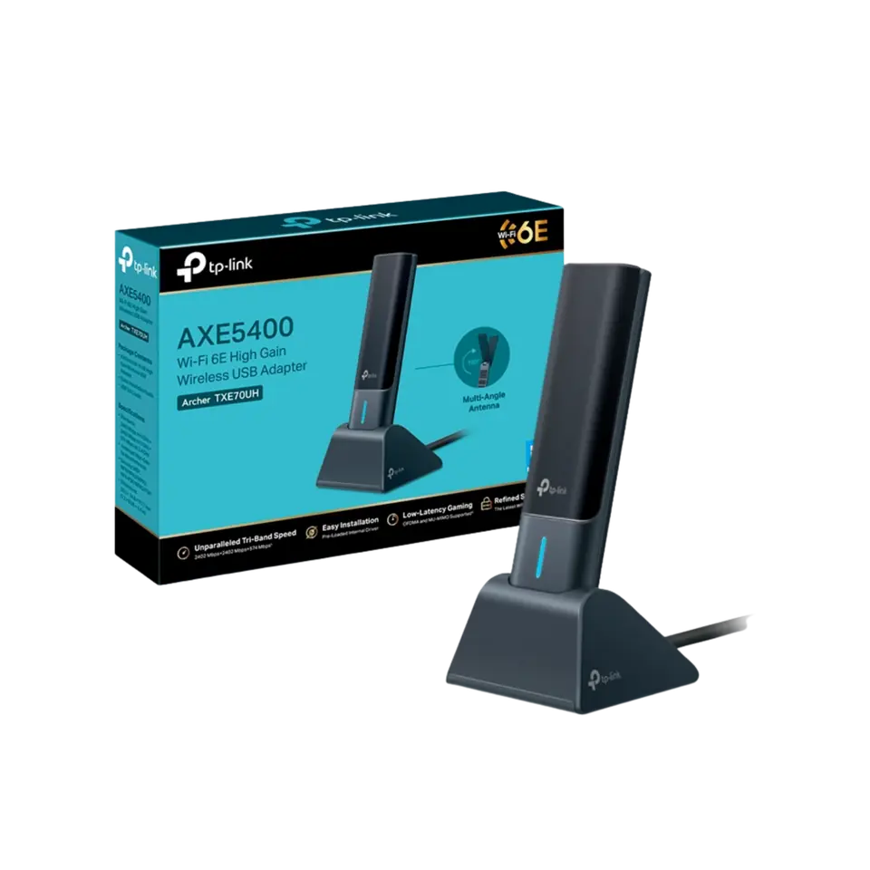 Receptor wifi USB TP-LINK TXE70UH | AX5400, WiFi 6E