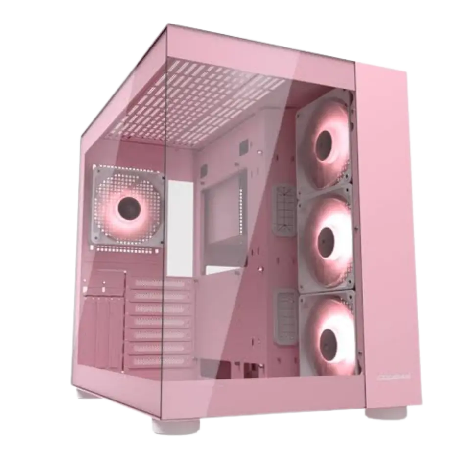Gabinete Cougar Fv150 RGB Pink