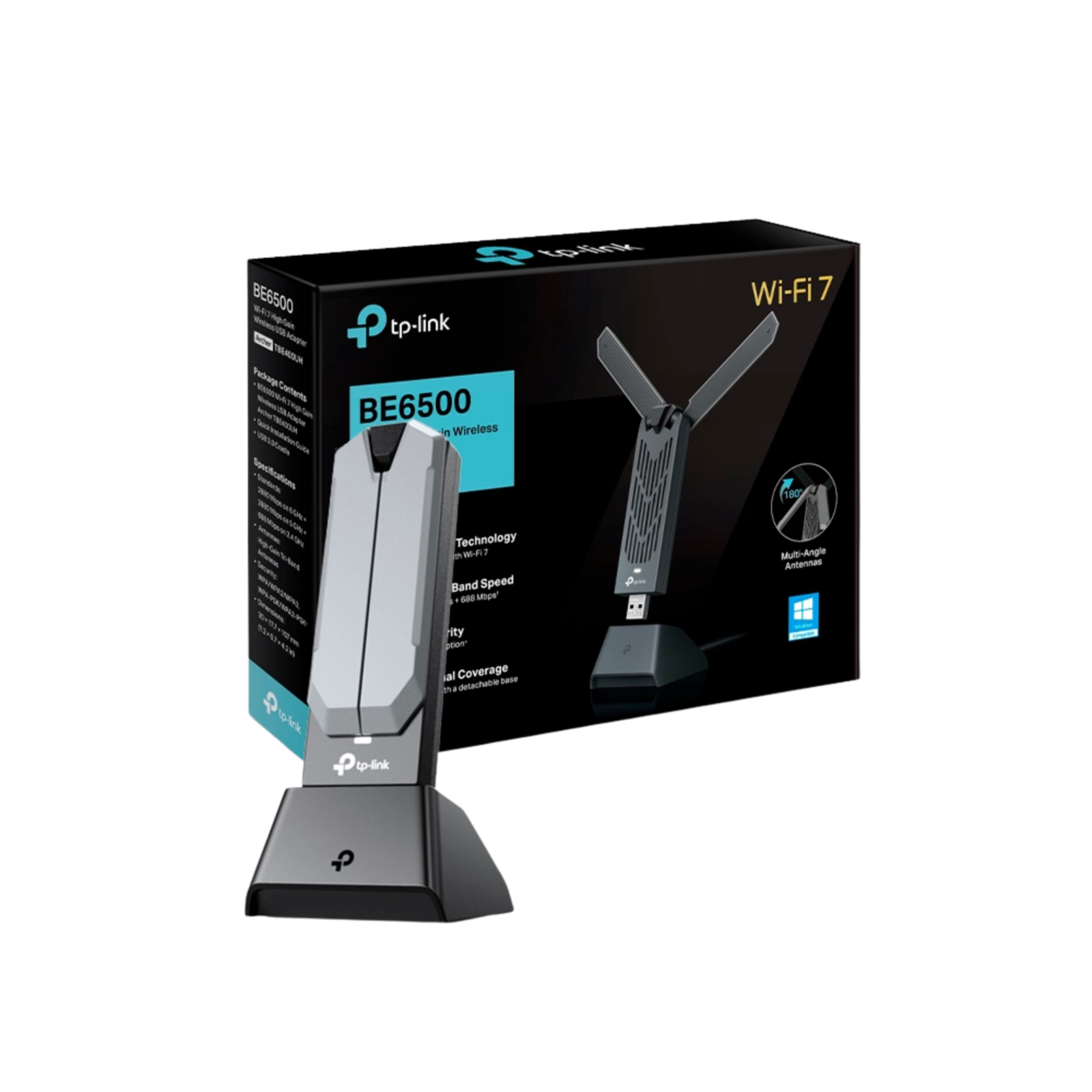 Receptor WIFI USB TP-LINK TBE400UH | BE6500, WiFi 7