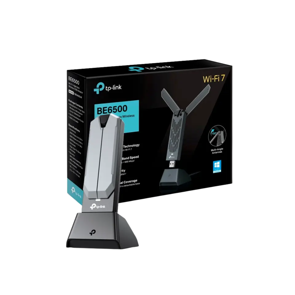 Receptor WIFI USB TP-LINK TBE400UH | BE6500, WiFi 7