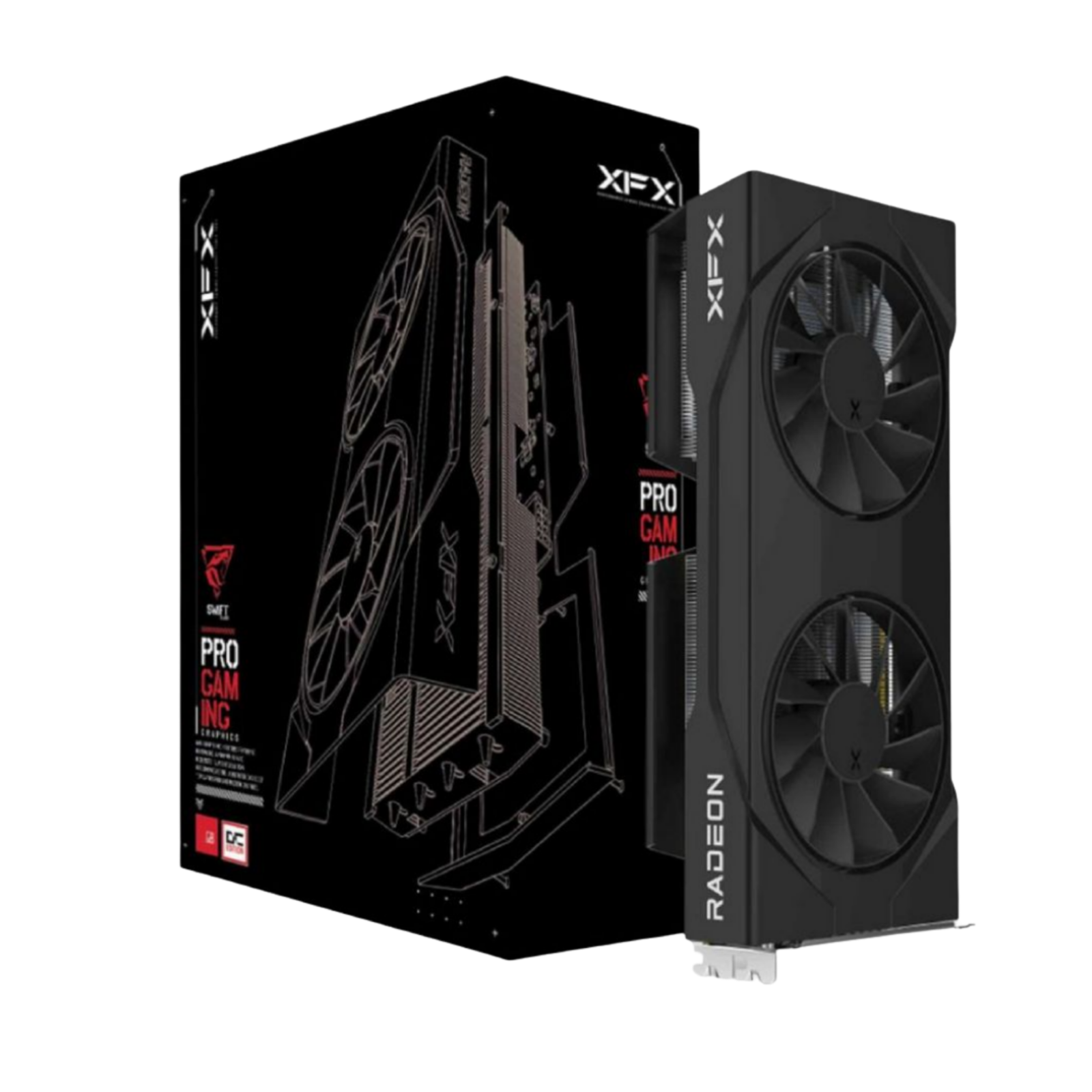Tarjeta de Video XFX Radeon Rx9060xt 8GB Swift Dual D6