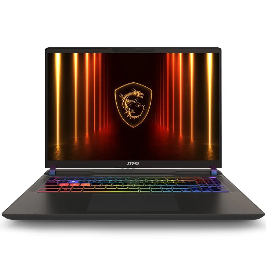 Notebook Gamer MSI Core Ultra 9 5.4Ghz, 16GB, 1TB SSD, 16" QHD+ 240Hz, RTX 5080 16GB, Win 11