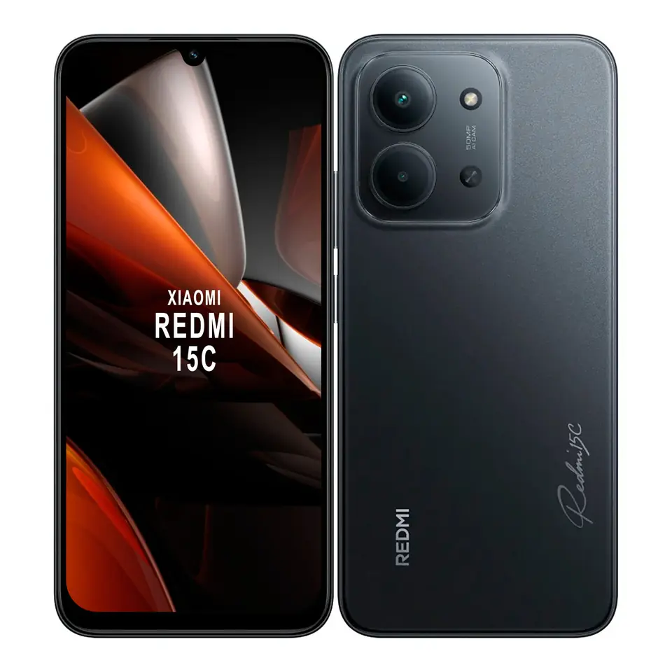 Xiaomi Redmi 15c 6,9'' 4G 6+6gb 128gb Dual Cam 50mp Negro