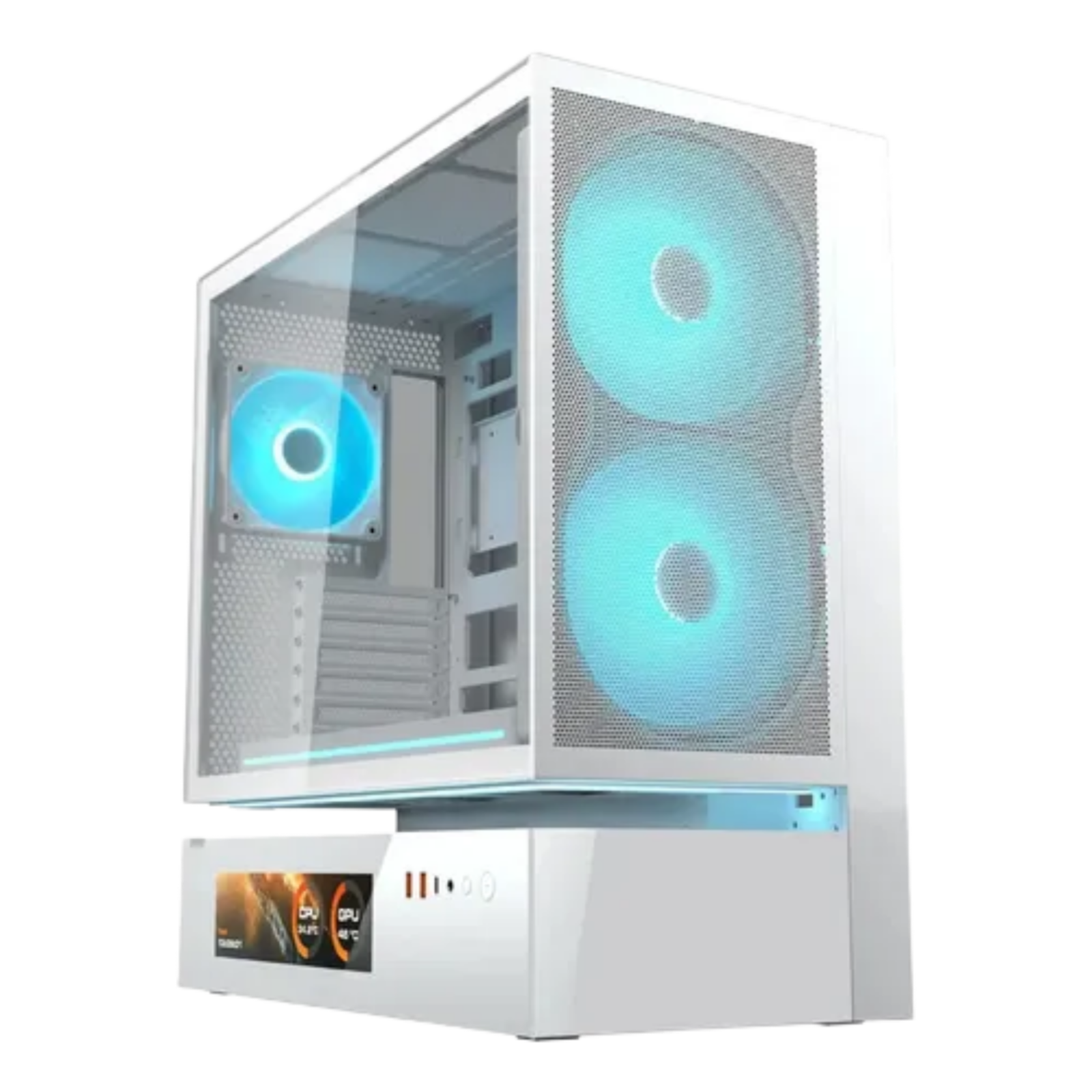 Gabinete Cougar Cfv235 Mesh Vision White