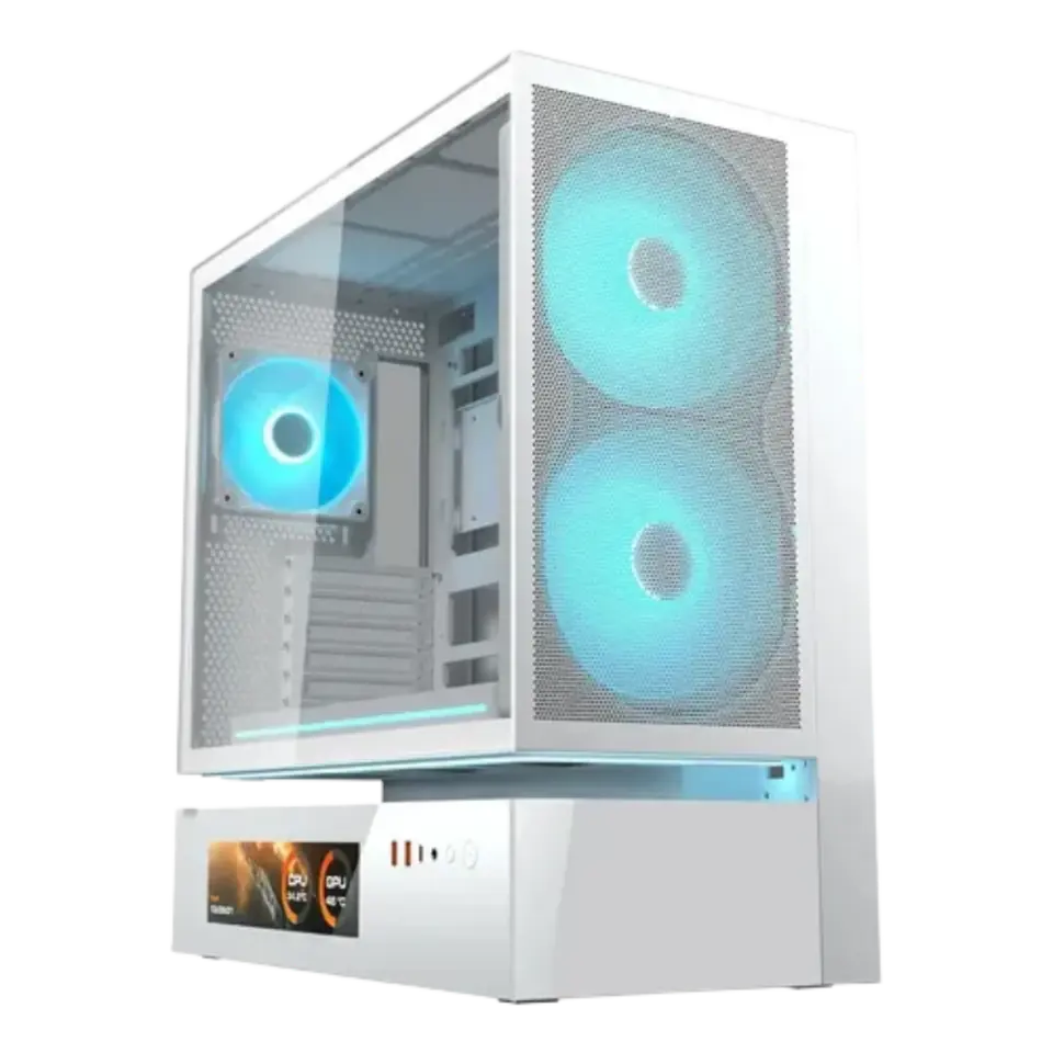 Gabinete Cougar Cfv235 Mesh Vision White