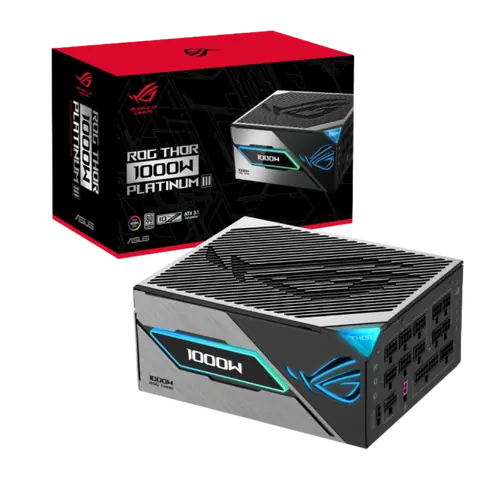 Fuente Asus ROG Thor 1000P3 Gaming 1000W 80 Plus Platinum ATX 3.1