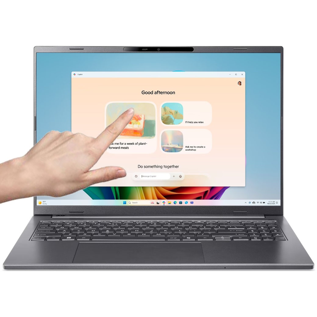 Notebook Acer Core Ultra 9 288V 5.0Ghz, 32GB, 1TB SSD, 16" WUXGA Touch, Win 11