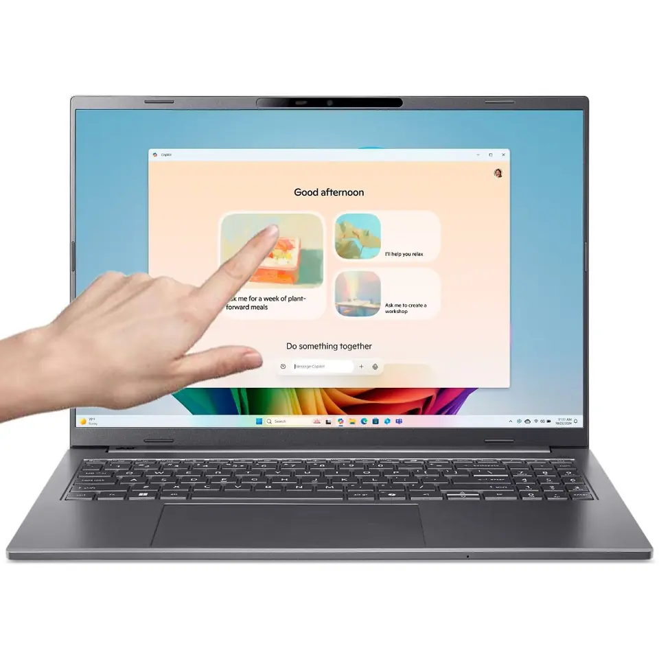 Notebook Acer Core Ultra 9 288V 5.0Ghz, 32GB, 1TB SSD, 16" WUXGA Touch, Win 11