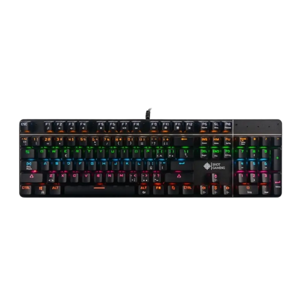 Teclado Mecánico Shot Gaming Completo RGB