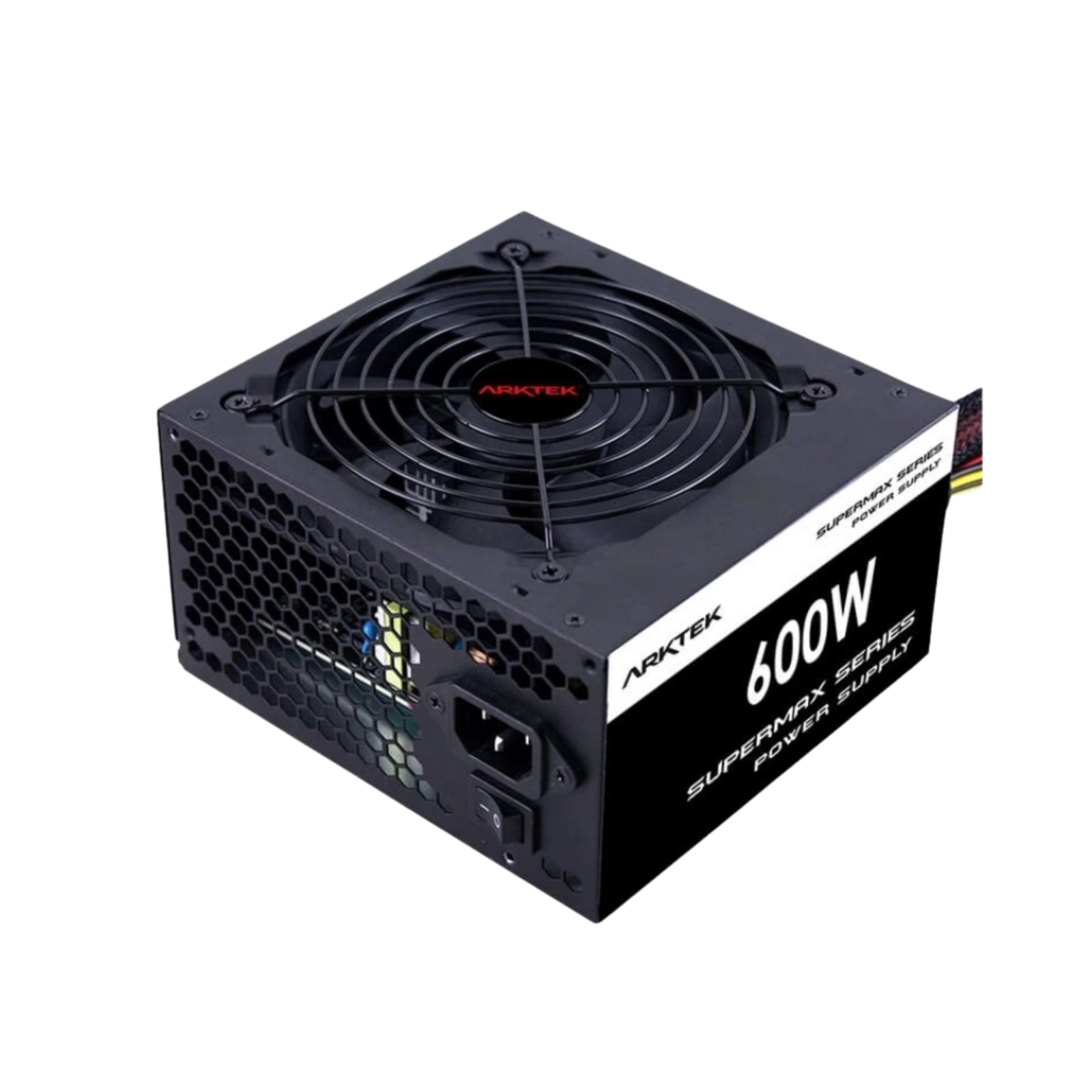 Fuente de Poder Arktek ATX 600W 80 Plus White