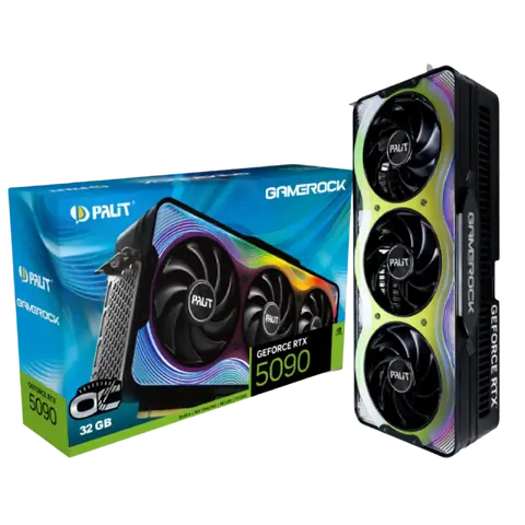 Tarjeta de Video Palit RTX 5090 GameRock OC 32GB D7