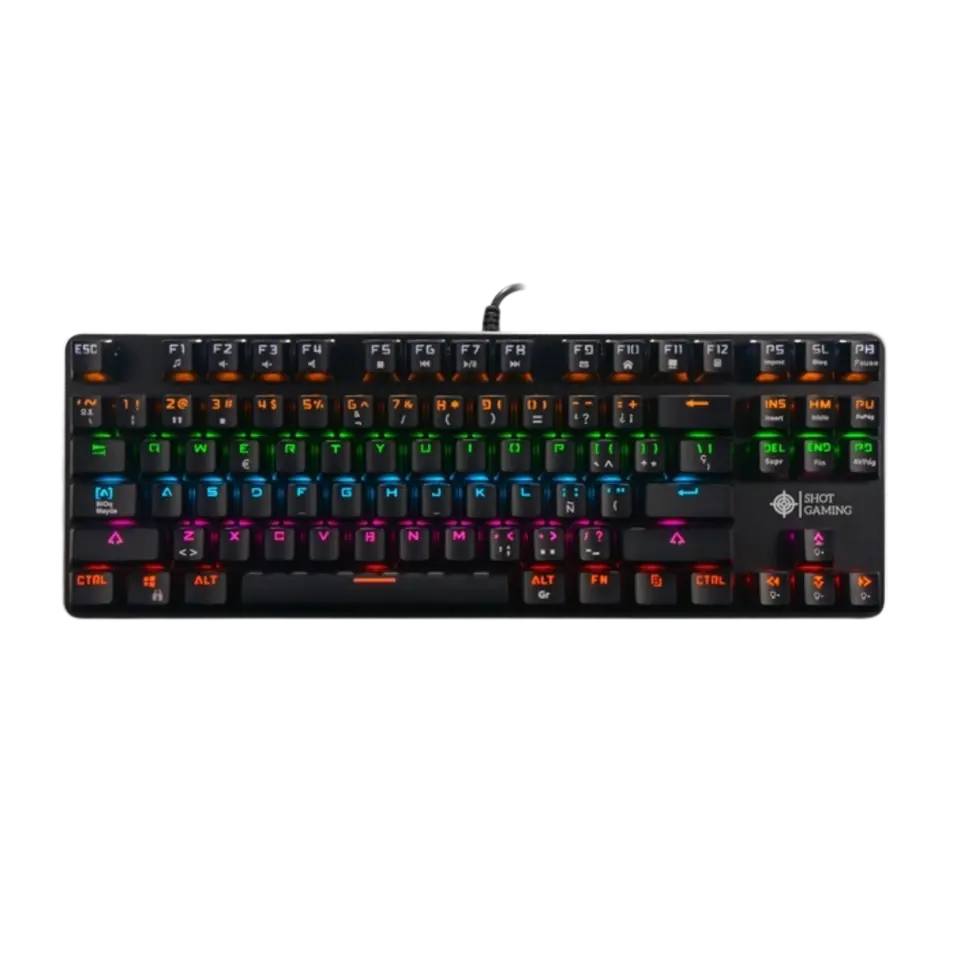 Teclado Mecánico TKL Shot Gaming RGB