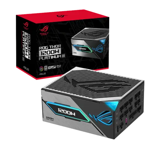 Fuente Asus ROG Thor 1200P3 Gaming 1200W 80 Plus Platinum ATX 3.1