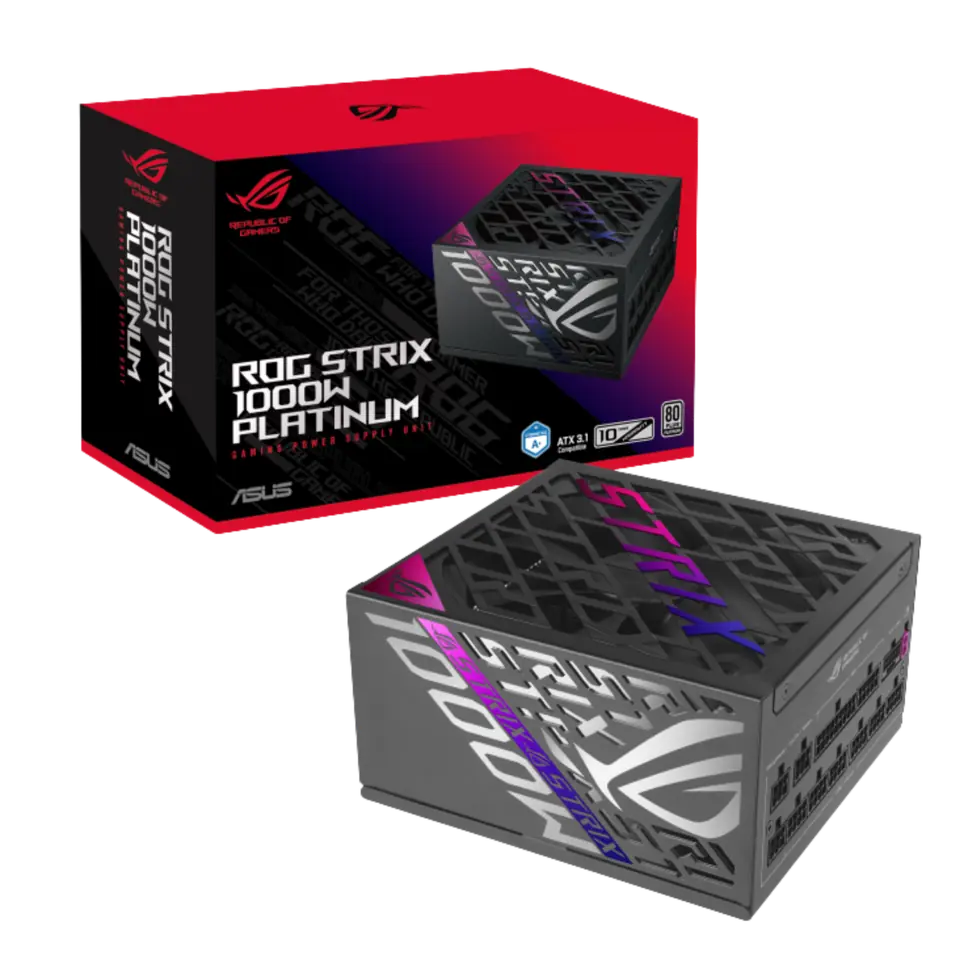 Fuente Asus ROG Strix 1000P Gaming 1000W 80 Plus Platinum ATX 3.1