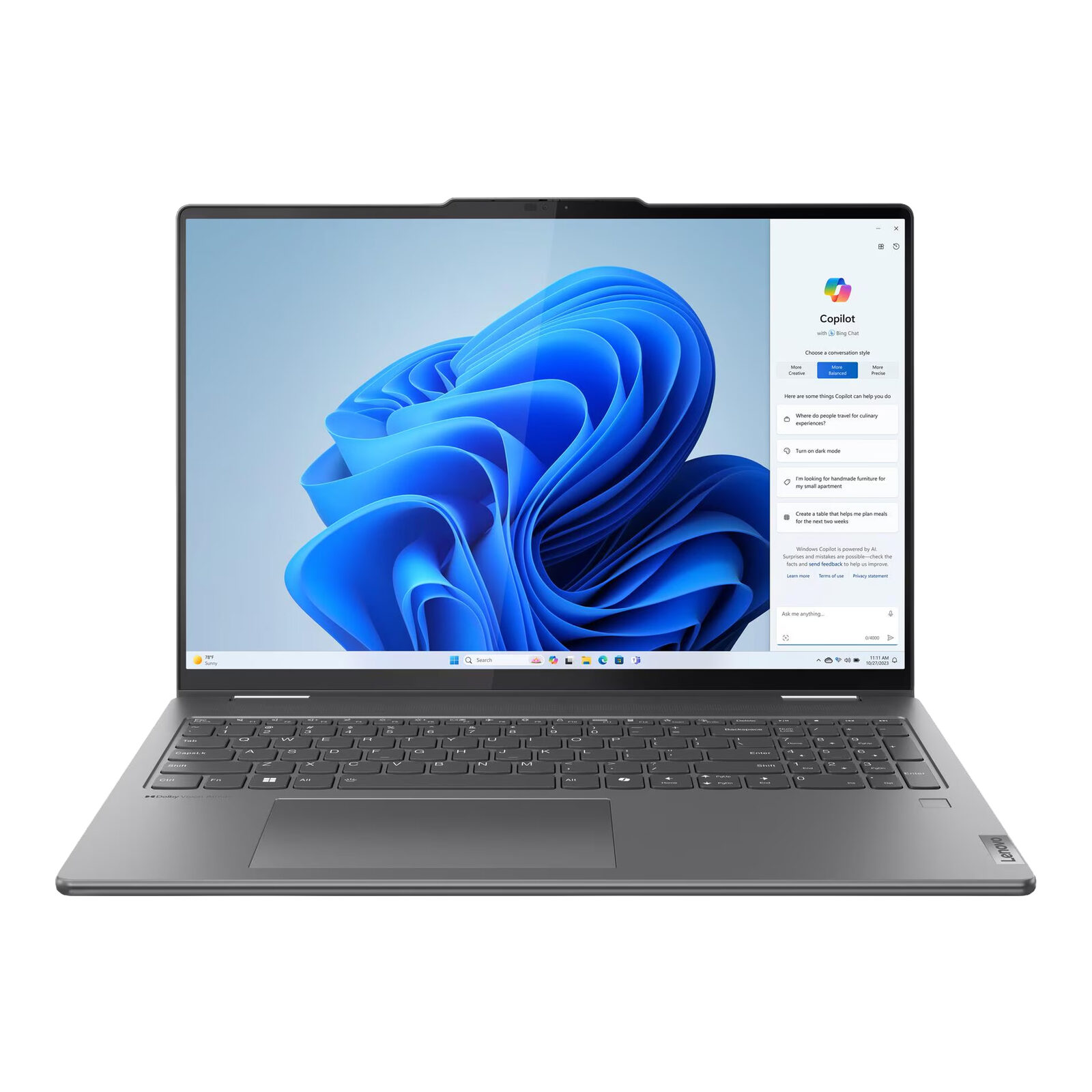 Notebook 2en1 Lenovo 16'' Core Ultra 7 16gb 1tb Win11