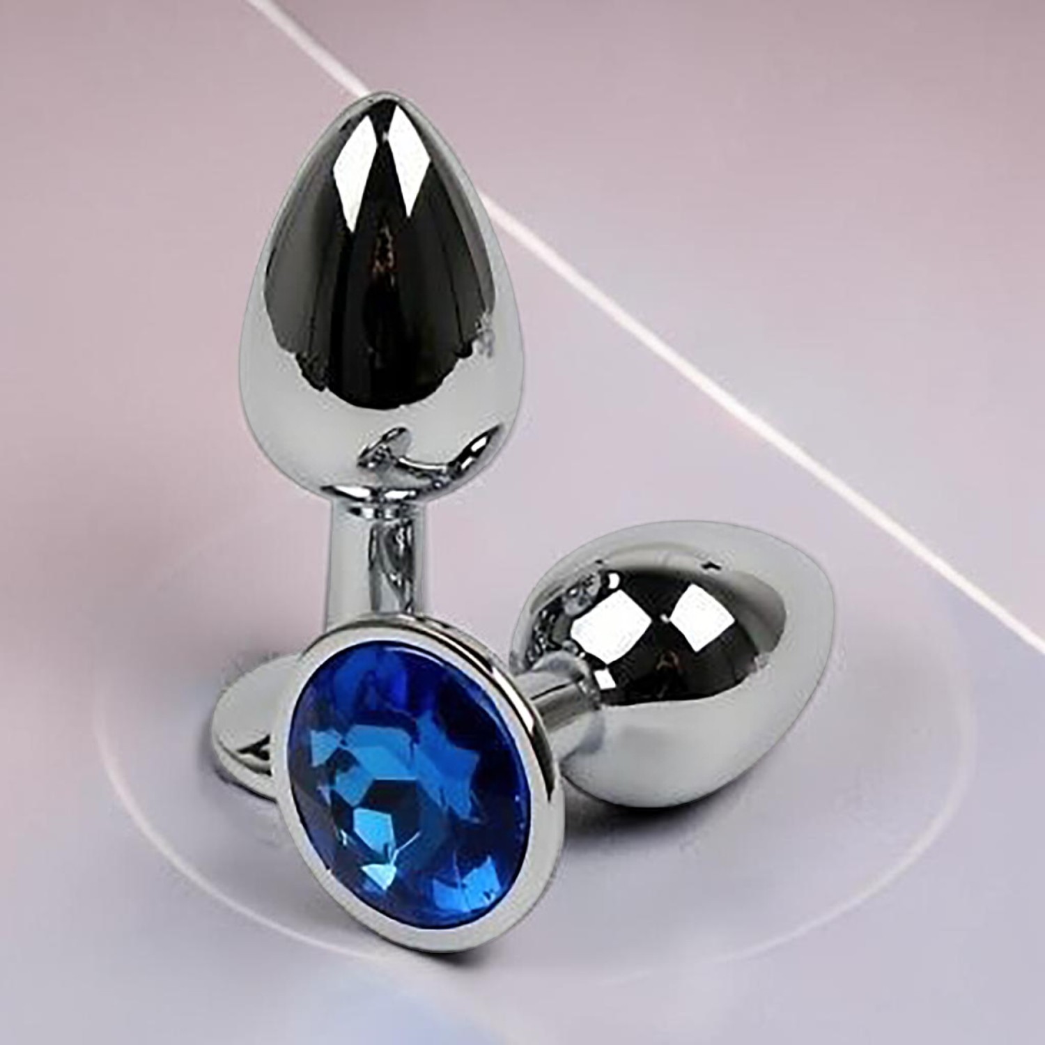 Plug anal metalico