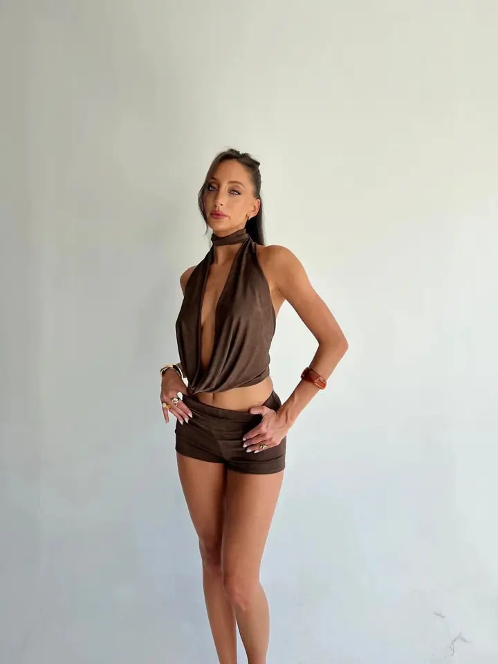 Conjunto TOP Y SHORT Mili