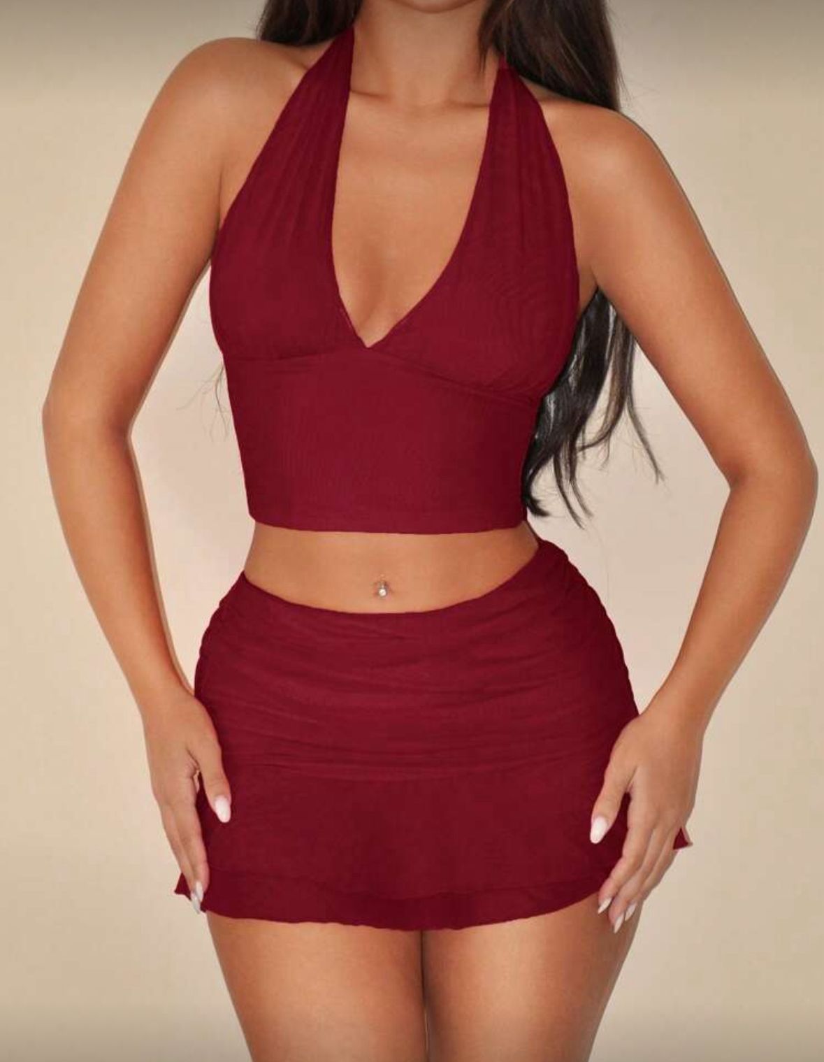Set top y pollera Selena
