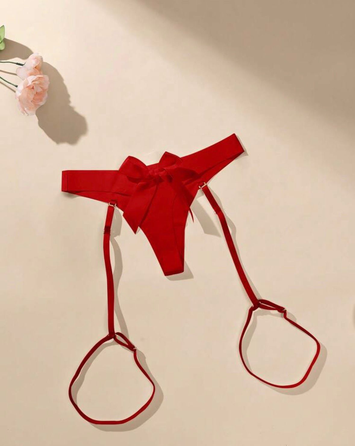 Tanga con moño y ligas